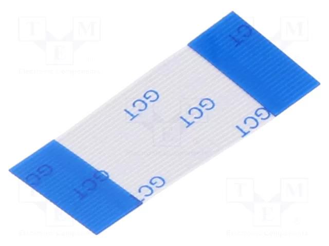 FFC tape; Cores: 24; Tape ph: 0.5mm; L: 30mm; 500mA; 60V; FFC5-TIN GCT 05-24-A-0030-A