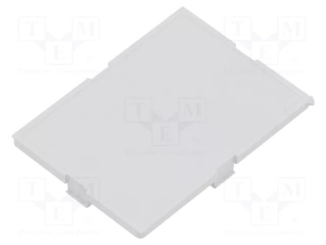 Stopper; UL94V-0; grey; ABS KRADEX ZDFJ1002-ABS-V0