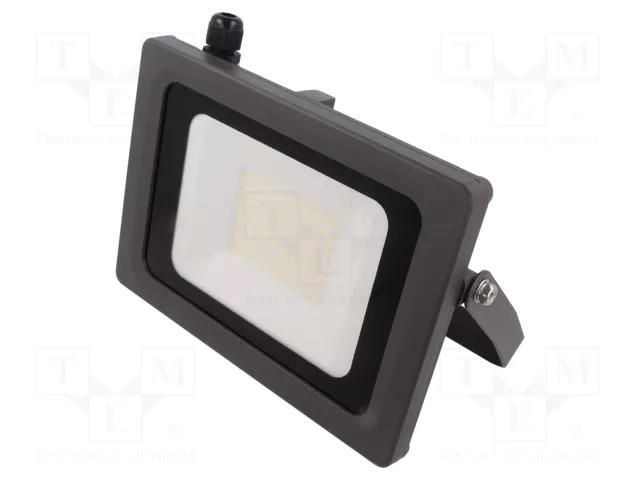 Lamp: LED flood light; 230VAC; 50W; 4000K; CRImin: 80; 4500lm GTV Poland LD-VIPERS50W-40