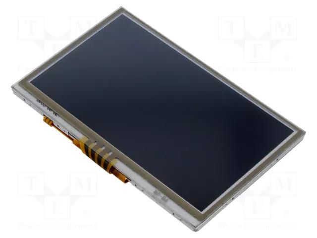 Display: TFT; 4.3"; 480x272; Illumin: LED; Dim: 105.5x67.2x8.35mm RAYSTAR OPTRONICS RFE430W-1YW-DBS