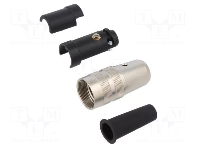 Connector: M16; plug; female; PIN: 5; 6A; 150V; 680; soldering; IP40 BINDER 09-0314-09-05