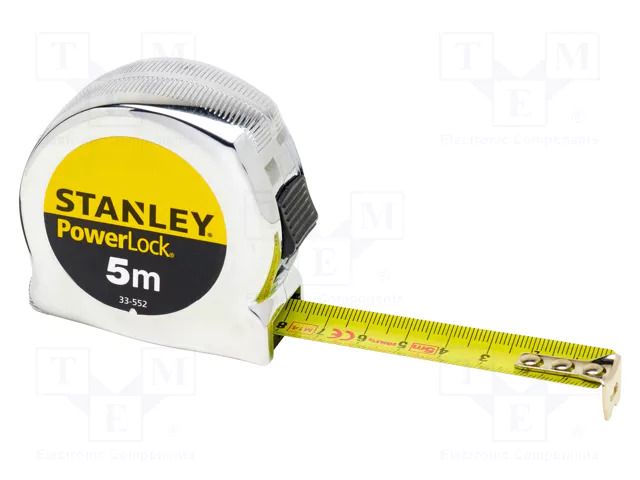 Measuring tape; L: 5m; Width: 19mm; measure STANLEY STL-0-33-552