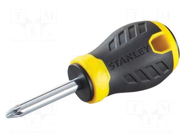 Screwdriver; Pozidriv®; PZ2; Essential; 30mm STANLEY STL-STHT1-60275