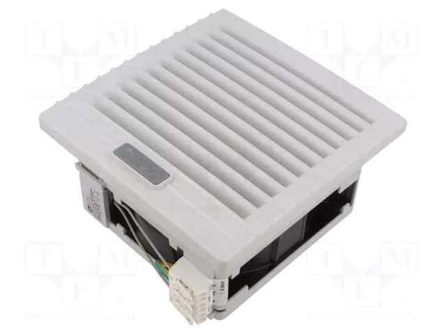 Fan: AC; axial; 230VAC; 48m3/h; 49dBA; ball; IP55; 150x150x86mm Alfa Electric ALFAATV2200V