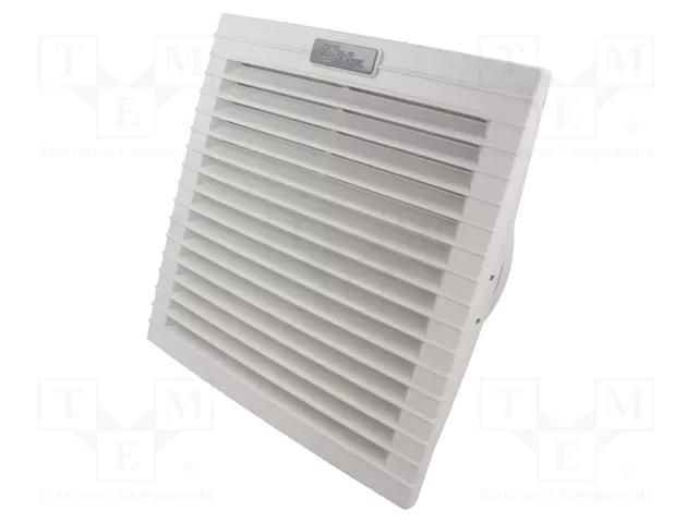 Fan: AC; axial; 230VAC; 240m3/h; 58dBA; ball; IP55; 250x250x128mm Alfa Electric ALFAATV4300V