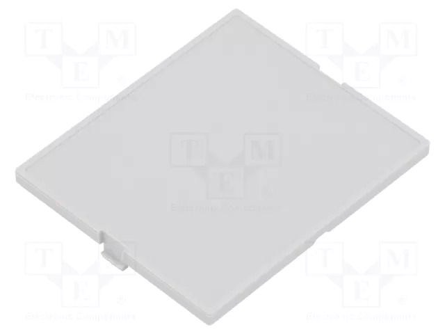 Front panel; light grey; 1597 HAMMOND HM-1597D3MPRH