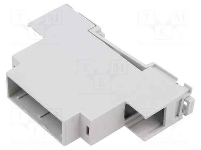 Enclosure: for DIN rail mounting; Y: 90mm; X: 18mm; Z: 58mm; PPO HAMMOND HM-1597DIN1MH53