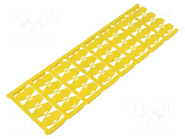 Label; 7÷40mm; polyamide 66; yellow; -40÷100°C; cable ties; H: 24mm WEIDMÜLLER WM-1852460000