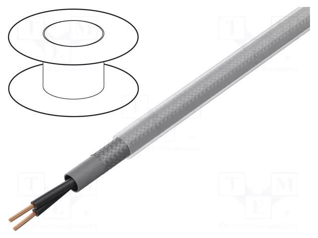 Wire; ÖLFLEX® CLASSIC 110 SY; 2x0.5mm2; PVC; transparent; CPR: Eca LAPP CL110SY-2X0.5