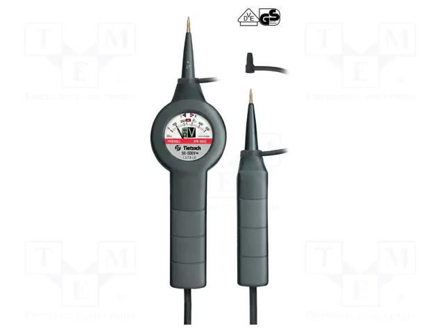 Tester: electrical; analogue; VAC: 20÷500V; 15÷500Hz; VDC: 20÷500V TIETZSCH TIZ-SPB-500B