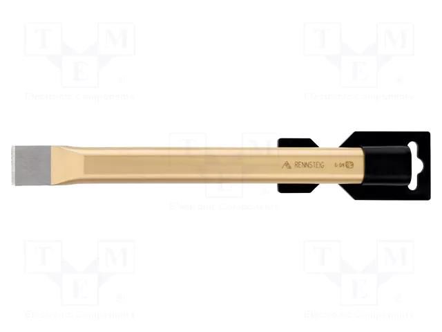 Cold chise; Tipwidth: 27mm; L: 350mm; Plating: varnish RENNSTEIG REN.3103501SB