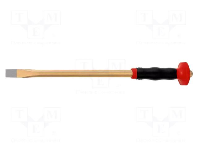 Cold chise; Tipwidth: 12mm; L: 250mm; Plating: varnish RENNSTEIG REN.3612531