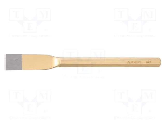 Cold chise; Tipwidth: 30mm; L: 240mm; Plating: varnish RENNSTEIG REN.3822401