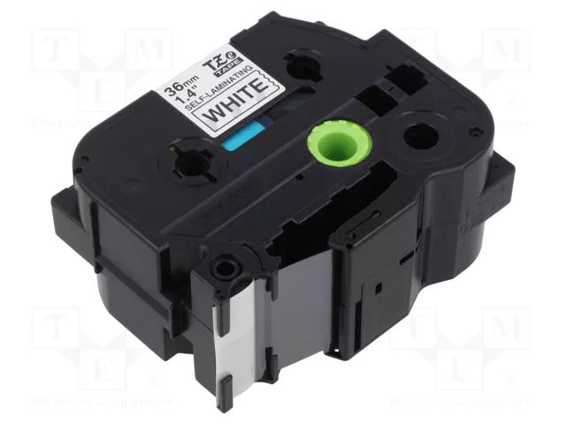 Tape; 36mm; 8m; white; Character colour: black; laminated BROTHER BR-TZESL261