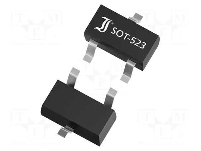 Diode: TVS array; 6÷8.5V; 4A; 70W; double,common anode; SOT523 DIOTEC SEMICONDUCTOR ESD0502BA-DIO
