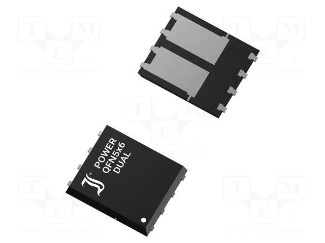 Transistor: N-MOSFET x2; unipolar; 40V; 30A; Idm: 200A; 22.7W DIOTEC SEMICONDUCTOR DI048N04PQ2-AQ-DIO