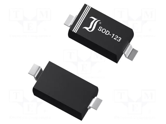 Diode: Zener; 0.5W; 6.2V; 54mA; SMD; reel,tape; SOD123; single diode DIOTEC SEMICONDUCTOR BZT52C6V2GW-DIO