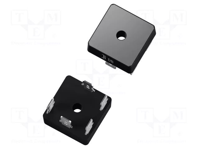 Bridge rectifier: three-phase; Urmax: 200V; If: 25A; Ifsm: 350A; THT DIOTEC SEMICONDUCTOR DB25-02-DIO