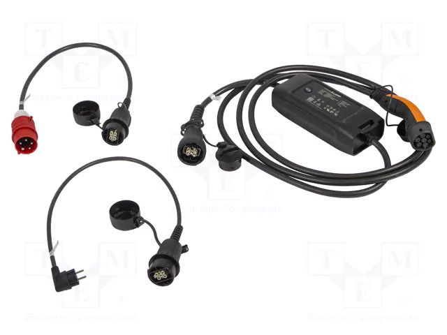 Charger: eMobility; 1x0.5mm2,5x2.5mm2; 440V; 11kW; IP44; 6m; 16A LAPP LAPP-5555924001