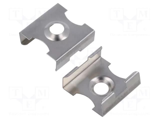 Holder; silver; 45-STN; stainless steel; 45-ALU,SILER,TAN-C5 KLUŚ K-C24144N00
