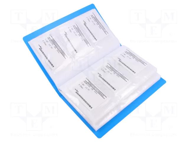 Capacitors-kit; SMD; MLCC; GRM02; Range of val: 0,2pF÷220pF MURATA GRM02-KIT-TTOL-DE