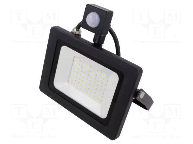 Lamp: LED flood light; 230VAC; 50W; 6400K; CRImin: 80; 4000lm GTV Poland LD-INEXT50W-64