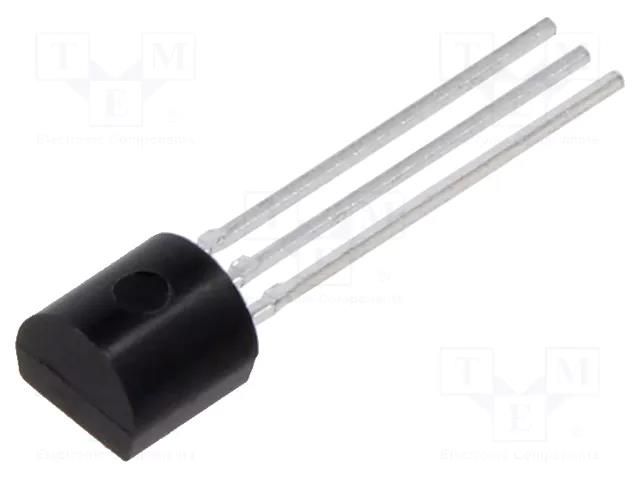 Transistor: NPN; bipolar; 45V; 0.1A; 0.625W; TO92 LUGUANG ELECTRONIC BC547B-LGE
