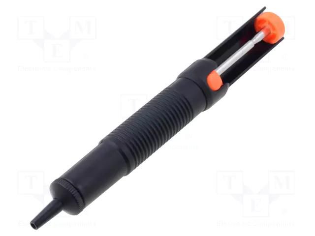 Desoldering pump; PTFE; temperature resistant tip; L: 195mm SOLDER PEAK SP-208K