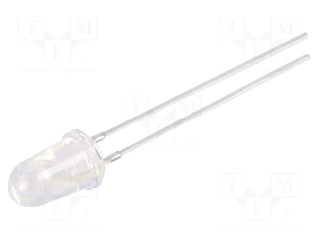 LED; UV; 30°; 20mA; 114mW; 370÷380nm; 3÷3.8VDC; THT; Front: convex OPTOSUPPLY OSV2YL6231A