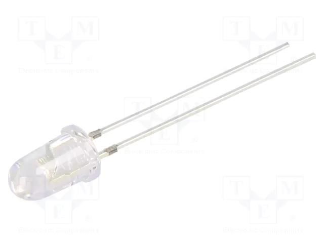 LED; UV; 30°; 20mA; 114mW; 400÷410nm; 3÷3.8VDC; THT; Front: convex OPTOSUPPLY OSV5DL6231A