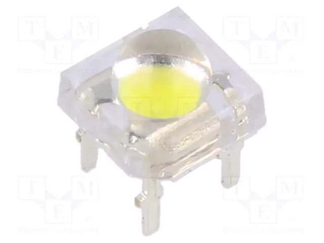 LED Super Flux; white cold; 7.62x7.62mm; 25000÷30000mcd; 35÷40lm OPTOSUPPLY OSW4XAZ2C1P