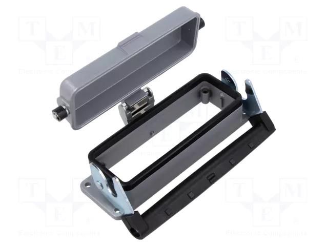 Enclosure for connectors: HDC; size H-B 24; with latch; straight LAPP 10103900