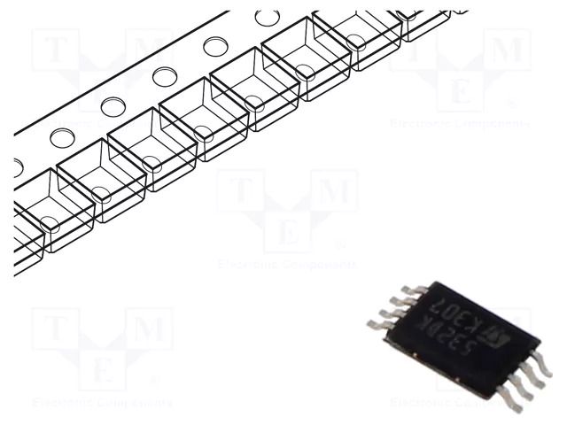 IC: EEPROM memory; 32kbEEPROM; SPI; 4kx8bit; 1.7÷5.5V; 20MHz STMicroelectronics M95320-DFDW6TP