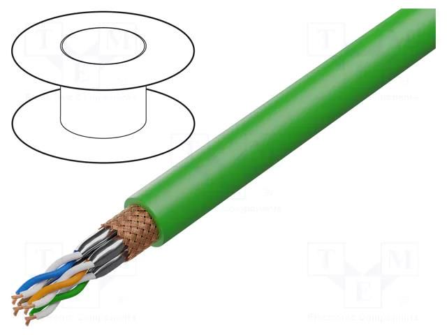 Wire; ETHERLINE® Cat.7,S/FTP; 4x2x26AWG; 7; stranded; Cu; PUR LAPP ETH-2170934