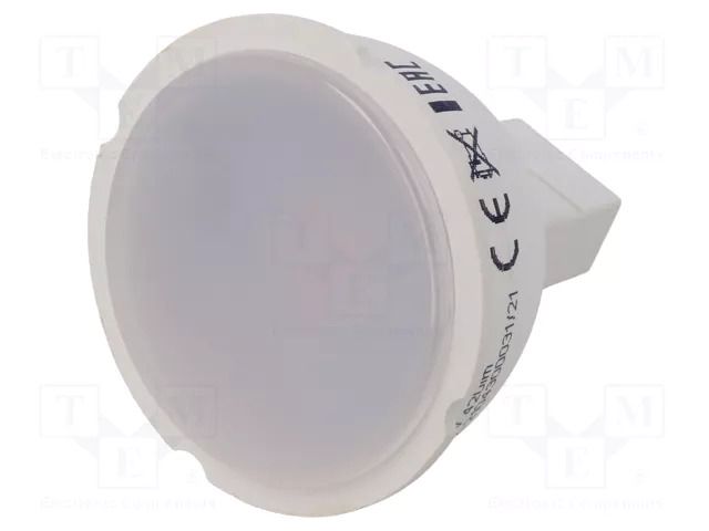 LED lamp; white warm; MR16; 12VDC; 540lm; 6W; 120°; 3000K GTV Poland LD-SM6016-30