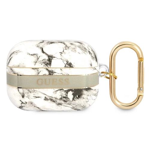 Guess GUAPHCHMAG AirPods Pro cover grey/grey Marble Strap Collection, Guess 3666339047177 3666339047177