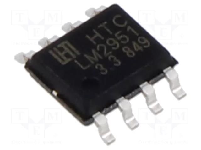 IC: voltage regulator; LDO,fixed; 3.3V; 0.16A; SOP8; SMD; LM2950/1 TAEJIN TECHNOLOGY / HTC Korea LM2951D-3.3-TT