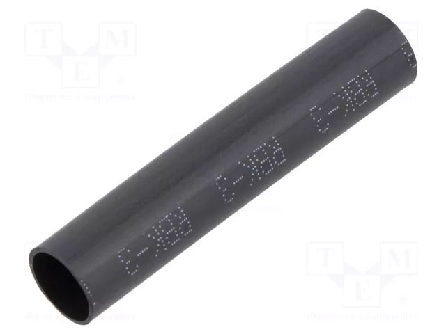 Heat shrink sleeve; dual wall,glued; 4: 1; 11mm; L: 65mm TE Connectivity RBKILS125NR3-065MM