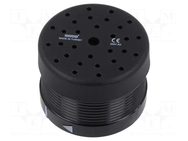 Module: sound signaller; 230VAC; Sound level: 90dB; IK; 70mm EMAS T0-IKM7Z220