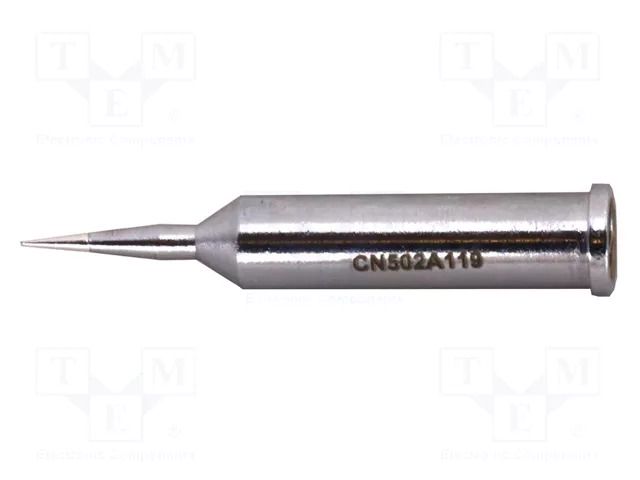 Tip; conical; 0.2mm; for soldering station METCAL GT4-CN1502A