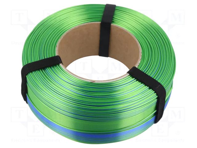 Filament: PLA Magic Silk; 1.75mm; lagoon; 195÷225°C; 1kg; refill ROSA 3D ROSA-4160