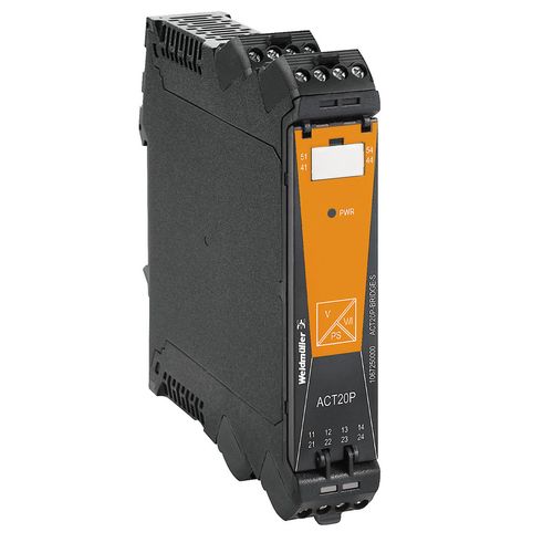 Signal inverter, Screw connection, Input : Resistance measuring bridge, Output : 0(4)-20 mA, 0-10 V Weidmuller 1067250000 04032248820856