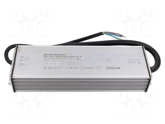Power supply: switching; LED; 300W; 12.5VDC; 220÷240VAC; IP66,IP67 ams OSRAM 4062172133548