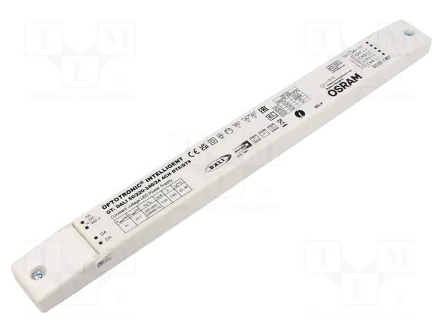 Power supply: switching; LED; 50W; 24VDC; 220÷240VAC; IP20; 92% ams OSRAM 4062172177900