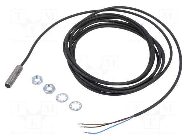Sensor: inductive; OUT: PNP / NO; 0÷1.5mm; 10÷30VDC; M8; 3m; IP67 BALLUFF BES03F3