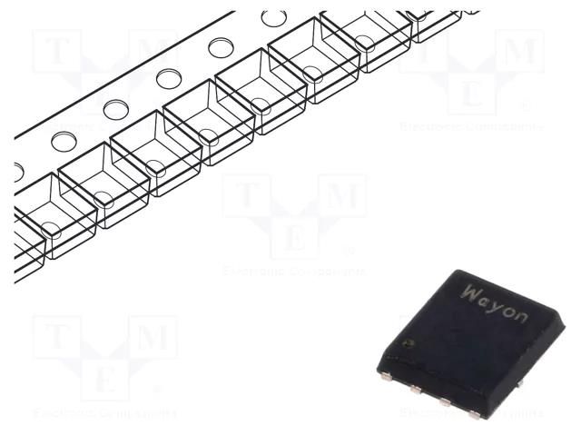 Transistor: N-MOSFET; unipolar; 60V; 174A; Idm: 696A; 113.6W WAYON WMB020N06HG4-CYG