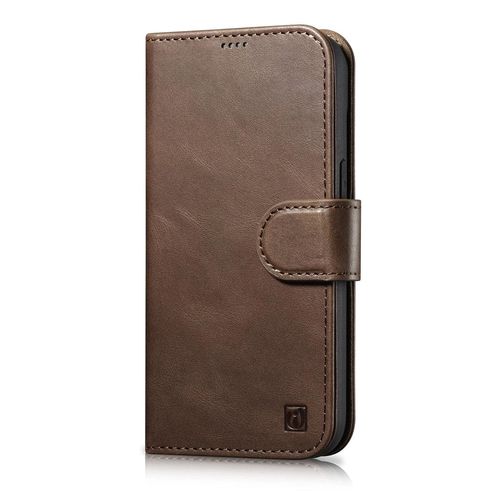 iCarer Oil Wax Wallet Case 2in1 Case iPhone 14 Leather Flip Cover Anti-RFID Brown (WMI14220721-BN), iCarer 6975092686026 6975092686026