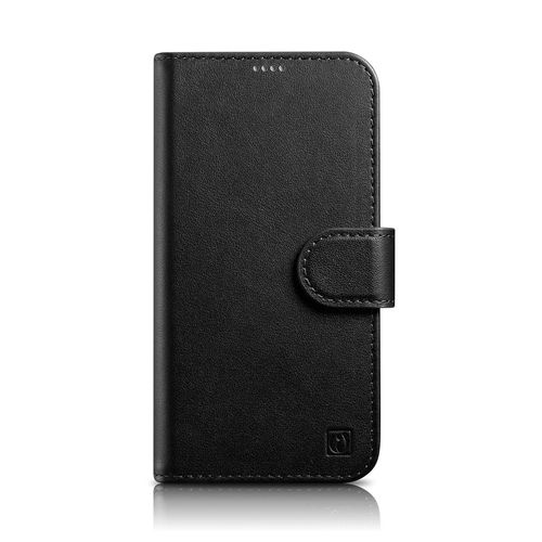 iCarer Wallet Case 2in1 Cover iPhone 14 Pro Leather Flip Cover Anti-RFID black (WMI14220726-BK), iCarer 6975092686231 6975092686231