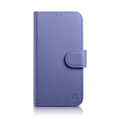 iCarer Wallet Case 2in1 Cover iPhone 14 Pro Anti-RFID Leather Flip Case Light Purple (WMI14220726-LP), iCarer 6975092686279 6975092686279