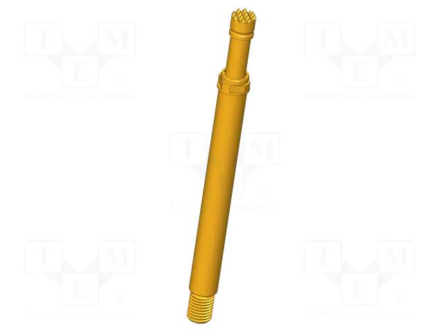 Test needle; Operational spring compression: 4.4mm; 50A; Ø: 3mm INGUN HSS-150-0042